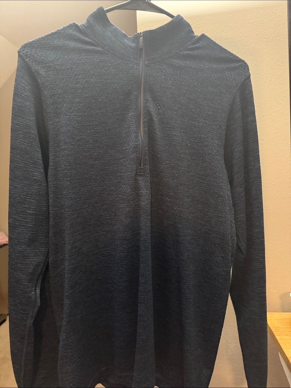 lululemon athletica Men's Quarter-Zip Sweater - Dark Navy